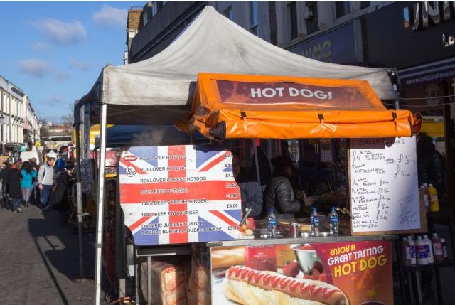 Los hot-dogs, nueva delikatessen británica